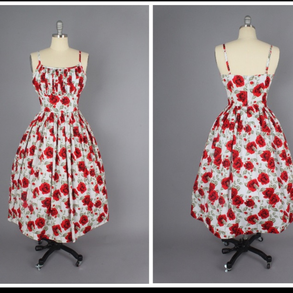 Hearts & Found brand “Grace” Dress 1950s style